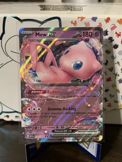 Mew ex 151/165 Sv: Scarlet & Violet 151 Holo card Pokemon TCG - Image 2