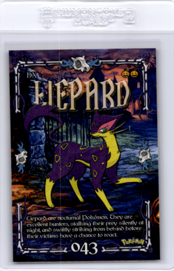 Liepard Peruvian Halloween Pokemon card - Image 1