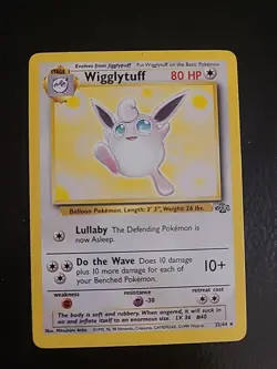 Wigglytuff - 32/64 - Pokemon Jungle Unlimited Rare Card WOTC Vintage NM/LP - Image 1
