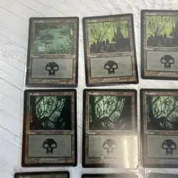 MTG Magic The Gathering 20 Card Swamp & Plains Mixed Lot GnuTradingCards - Image 3