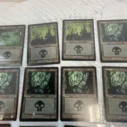 MTG Magic The Gathering 20 Card Swamp & Plains Mixed Lot GnuTradingCards - Image 4