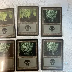 MTG Magic The Gathering 20 Card Swamp & Plains Mixed Lot GnuTradingCards - Image 5
