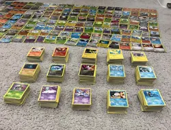 Bulk 1600+ Pre-2016 Mostly LP Pokemon Cards [200+ Holos] (Over $1000 In Value) - Image 1
