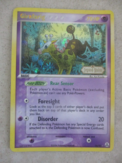 POKEMON TCG GIRAFARIG LEGEND MAKER 16/92 HOLO RARE CARD - Image 1