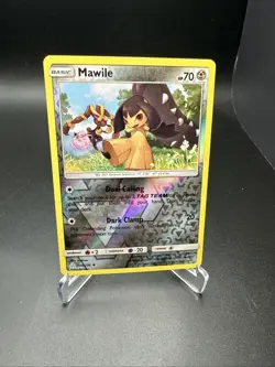 REVERSE HOLO Mawile 140/236 VLP / NM - Cosmic Eclipse Pokemon Card - kodama Art - Image 1
