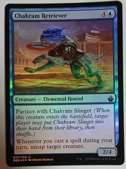Chakram Retriever Battlebond Foil MTG Magic The Gathering Card - Image 1