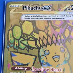 Pokemon Pikachu EX Prismatic Evolutions Holo Card 179/131 SV Rare - Image 3