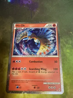Pokemon Ho-Oh Shiny Holo Rare Card Call of Legends SL5 - Image 1