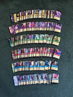 Fabled Disney Lorcana Complete Set Common Uncommon Rare Super Rare Cards - Image 1