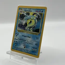 Pokemon Gyarados TCG Holo Card 6/102 Base Set WOTC LP - Image 2