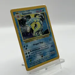 Pokemon Gyarados TCG Holo Card 6/102 Base Set WOTC LP - Image 3