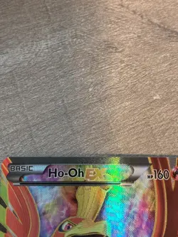 2012 Pokemon TCG Ho-OH EX Dragon Exalted Full Art Ultra Rare Card #119/124 - Image 2