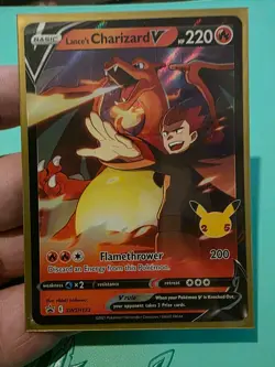Pokemon TCG Lance's Charizard v SWSH133 Promo Card - Image 1