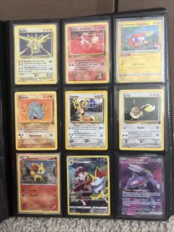 Pokemon Card Collection Modern/Vintage binder not included - Image 2
