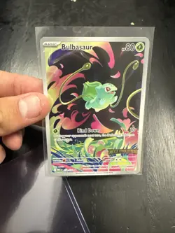 Pokemon Card Bulbasaur 133/132 Mega Evolution Stamped Promo - Image 3
