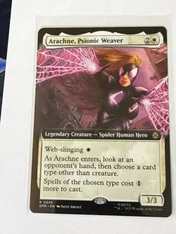 Arachne, Psionic Weaver Extended Art Marvel's Spider-Man 245 - Image 1