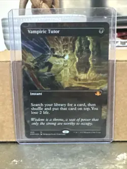 Vampiric Tutor (Borderless) Dominaria Remastered Regular - Image 1