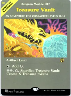 Treasure Vault (Dungeon Module) - FOIL - Adventures in the Forgotten Realms - 35 - Image 1