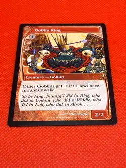 MTG Goblin King(Future Sight) Mystery Booster 2 Regular - Image 2