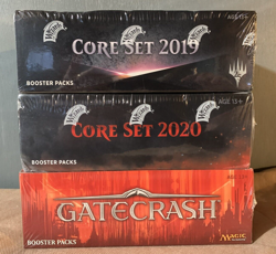 Core Set 2019 - Core Set 2020 - Gatecrash Booster Box Lot Magic the Gathering - Image 1