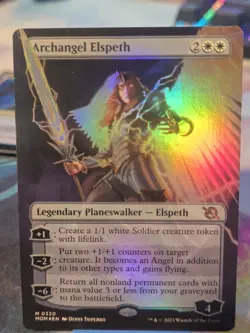 Archangel Elspeth (Borderless) March of the Machine Foil - Image 1