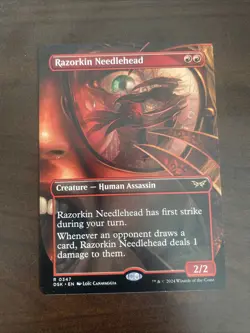 Razorkin Needlehead (Borderless) Duskmourn: House of Horror Regular - Image 1