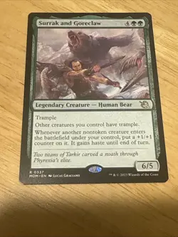 MTG Surrak and Goreclaw, (MOM #0337) MTG Magic The Gatherning - Image 1