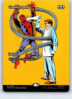 Counterspell (Borderless) 0009 Marvel Eternal-Legal Spider-Man Non-Foil MTG NM - Image 1