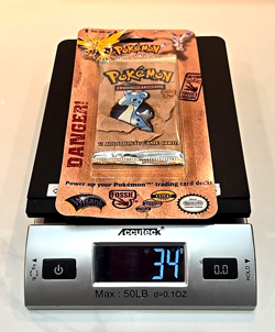 1999 Pokemon Fossil Blister Pack - Factory Sealed (Unopened) WOTC Lapras - Image 1