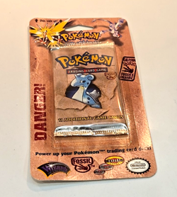 1999 Pokemon Fossil Blister Pack - Factory Sealed (Unopened) WOTC Lapras - Image 2