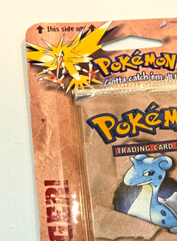 1999 Pokemon Fossil Blister Pack - Factory Sealed (Unopened) WOTC Lapras - Image 3