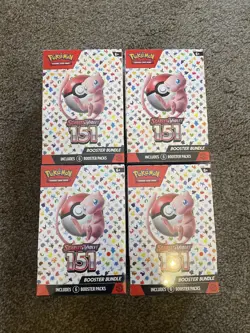 Pokemon TCG Scarlet & Violet 151 Booster Bundle Sealed New (6 packs) SINGLE BOX - Image 1