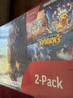 Pokemon Surging Sparks ETB & Booster Bundle Costco 2-pack Sealed New 100% Seller - Image 3