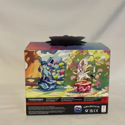 Pokemon TCG Prismatic Evolutions Set Of 8 Sealed Mini Tins W Open Display Box - Image 3