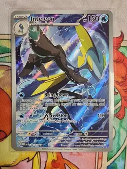 Inteleon 142/132 Illustration Rare IR Pokemon TCG Mega Evolutions - Image 1