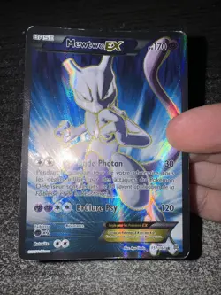MEWTWO EX FULL ART - POKEMON 157/162 XY IMPULSION TURBO FR - Image 3