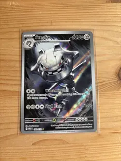 Steelix 150/132 Illustration Rare Pokemon Mega Evolution English NM - Image 1
