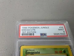 1999 Pokemon Jungle Exeggcute 1st EDITION MINT!! - Image 5