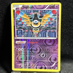 Sigilyph 66/113 Reverse Holo Legendary Treasures Pokemon TCG - Image 1