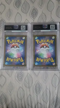 PSA 10 SEQ SET VOLTORB 100/165 ELECTRODE 101/165 Pokemon SV2A MASTER BALL 151 - Image 2