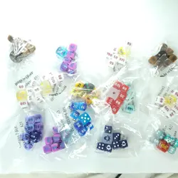 Pokemon Dice Set Lot of Random 15 Sealed Sets - Image 1