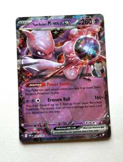 Team Rocket’s Mewtwo EX 081/182 - Destined Rivals - NM/M Pokemon TCG - Image 1