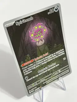 Spiritomb #148 Pokemon Mega Evolution Set, Full Art Illustration Rare Holofoil - Image 2