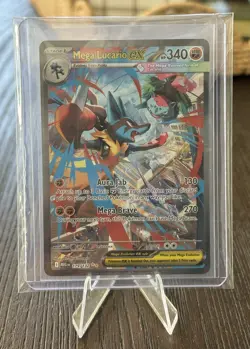 Pokemon TCG: Mega Lucario ex 179 /132 - Mega Evolution - PACK FRESH MINT - Image 1