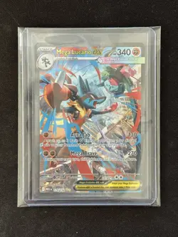 Pokemon TCG: Mega Lucario ex 179 /132 - Mega Evolution - PACK FRESH MINT - Image 4