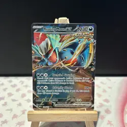 Pokemon TCG Roaring Moon EX Paradox Rift 124/182 Holo Double Rare - Image 1