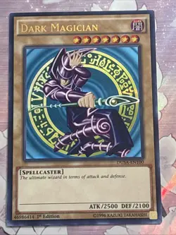 Dark Magician DUSA-EN100 Duelist Saga 1st Edition Ultra Rare VLP - Image 1