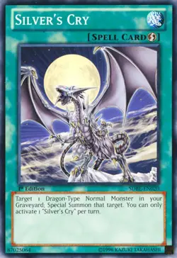 1 x Silver's Cry - SDBE-EN020 - Common - Unlimited Edition Near Mint, English - Image 1