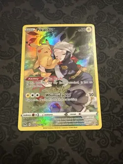 Pikachu TG05/TG30 Lost Origin Trainer Gallery Ultra Rare Pokemon Card - Image 1