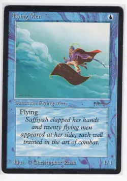 Flying Men Arabian Nights - actual card shown will be received. - Image 1